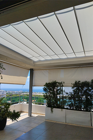 Palillería instalada en una terraza de Santo Domingo