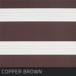 Tela Zebra Zakynthos Copper Brown