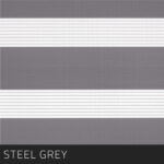Tela Zebra Zakynthos Steel Grey