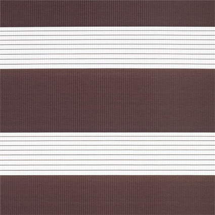 Tela Zebra Traslúcida Zakynthos Copper Brown