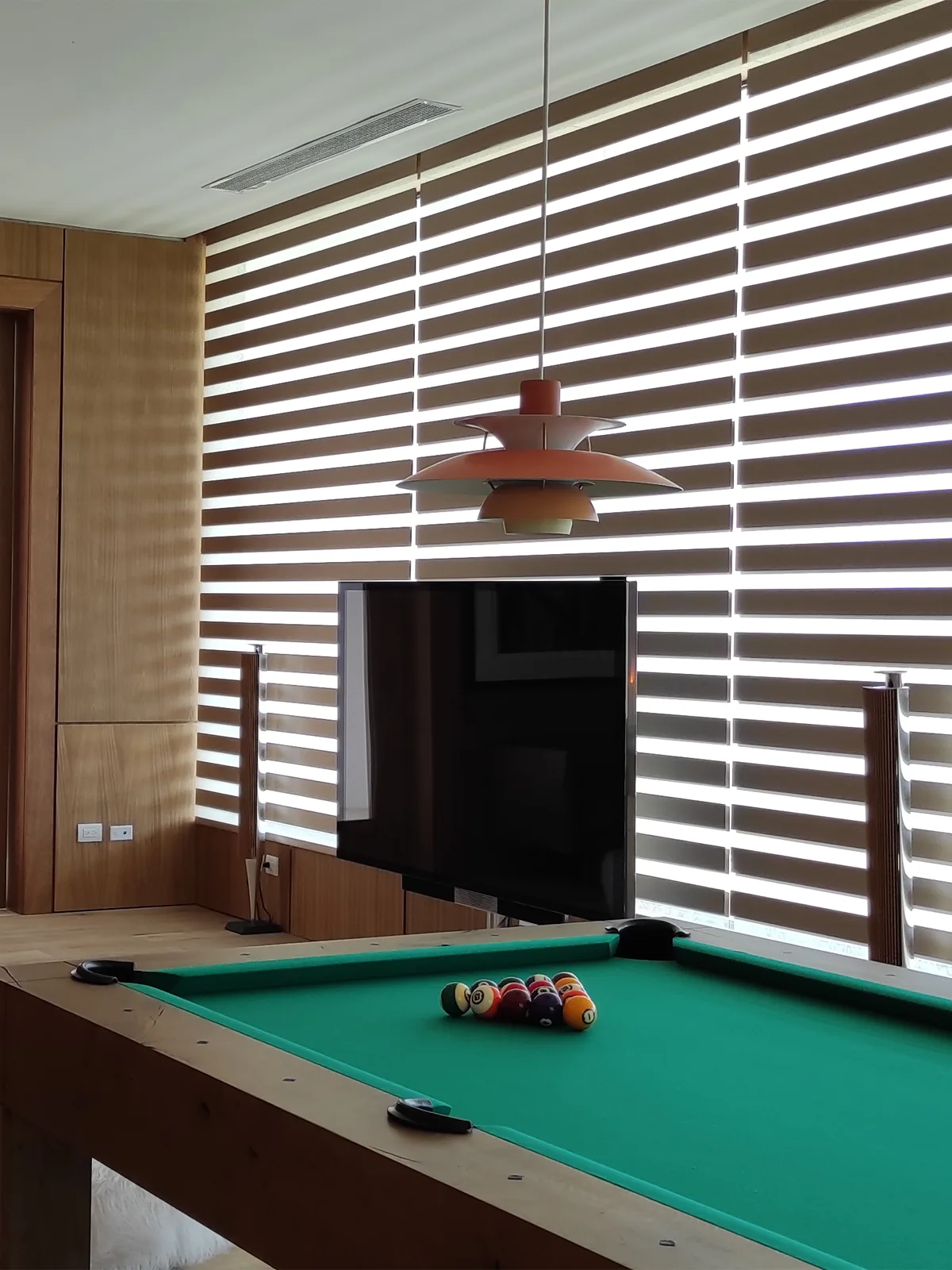 cortina zebra dimout parga sala de juegos casa de campo republica dominicana