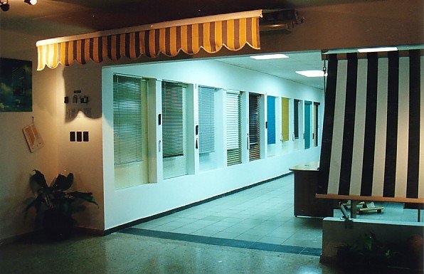 Showroom de cortinas de Blinds Company